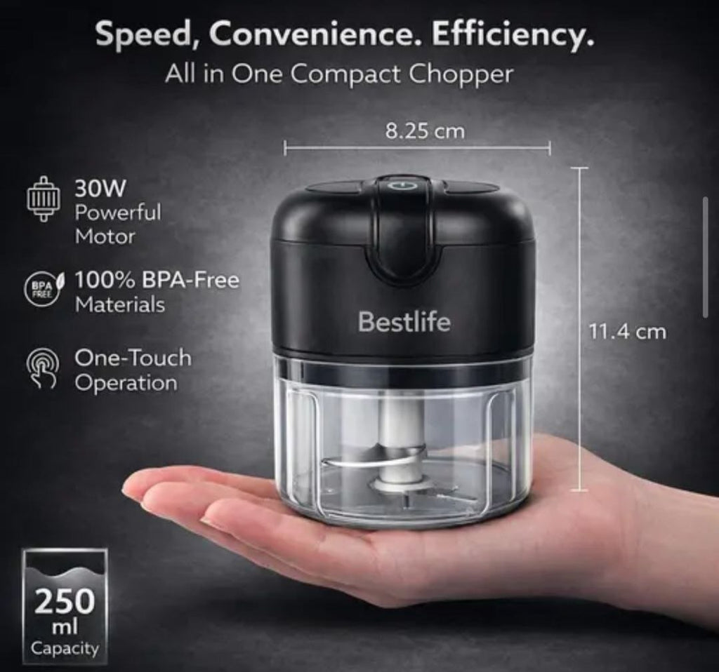 Rechargeable Electric Chopper